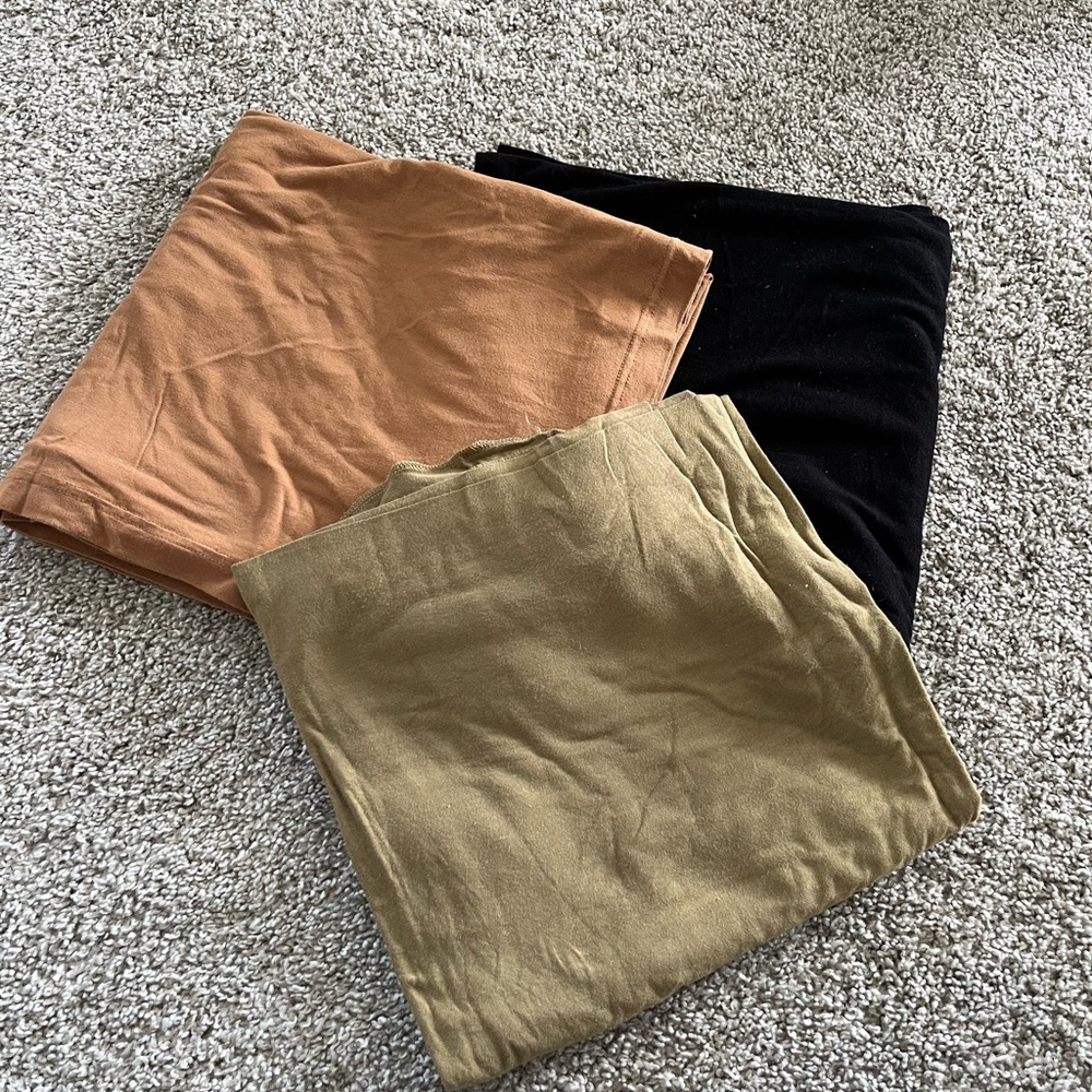 3 bamboo/rayon swaddles